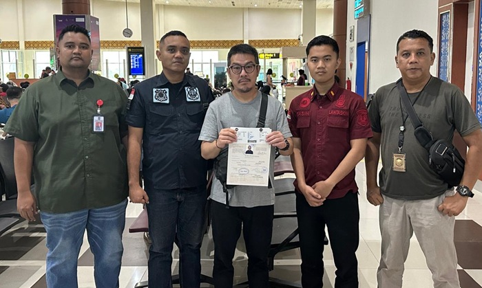 Imigrasi Pekanbaru Deportasi Warga Singapura