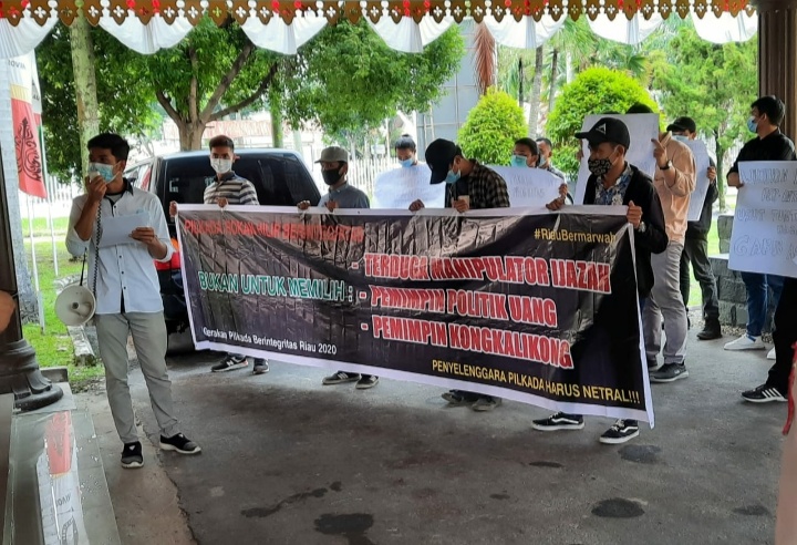  Gerakan Pilkada Berintegritas Minta Kejanggalan Ijazah Cabup Rohil Asri Auzar dan Afrizal Diusut