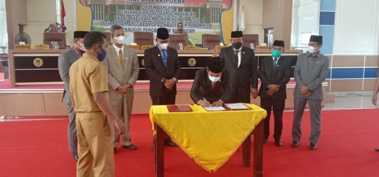 Akhirnya APBD Rokan Hilir 2021 Disahkan 