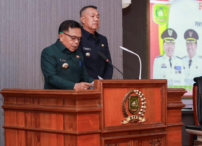 DPRD Meranti Gelar Rapat Paripurna Penyampaian Pidato Perdana Bupati dan Wakil Bupati 2025-2030