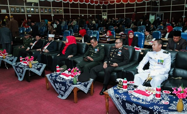 Paripurna HUT RI ke 74, Walikota Bengkulu Minta Posisi Veteran Duduk Sejajar FKPD