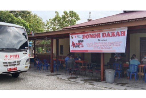 Ketujuh Kalinya, Donor Darah Warga RW 07 Maharatu Terkumpul 30 Kantong