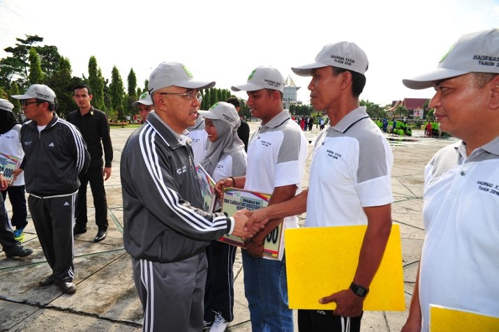 Tingkatkan Mutu Olahraga, Atlet PON Diminta Jadikan Olahraga Memasyarakat.