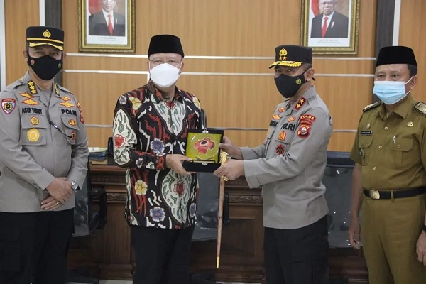 Kapolda Baru, Sinergi Pemprov dan Polda Bengkulu Diperkuat