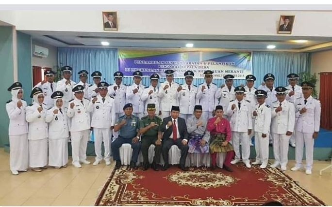 Lantik 23 Orang Pj. Kades Se-Kabupaten Meranti, Irwan : Jaga Stabilitas Kehidupan Desa