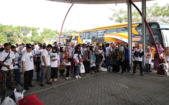 Antusiasme Tinggi, 520 Tiket Mudik Bersama BUMN 2025 PTPN IV Regional III Ludes