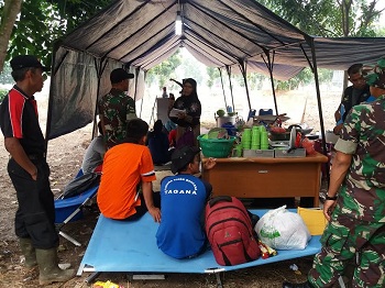 Tak Tahan Kabut Asap, 63 Warga Kampung Medan Mengungsi 