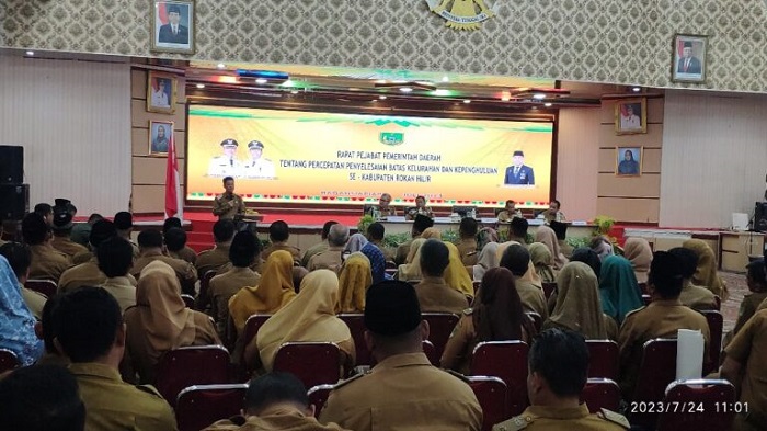 Bupati Afrizal Sintong Minta Penghulu Jangan Tinggalkan Masalah di Desa Diakhir Jabatan