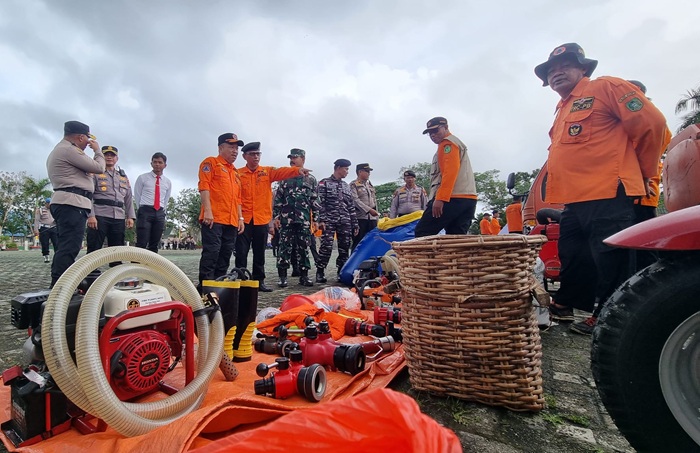 Siaga Karhutla Pemkab Meranti Melalui Apel