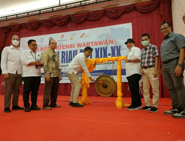 Buka UKW PWI Riau, Kepala SKK MIgas, Rikky: Wartawan Berperan Penting Untuk Kelancaran Operasional H