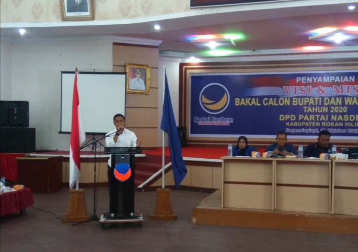 Melalui Visi dan Misi Calon Bupati, Joni Charles Akan Kikis Ketimpangan di Rohil Melalui Revolusi In