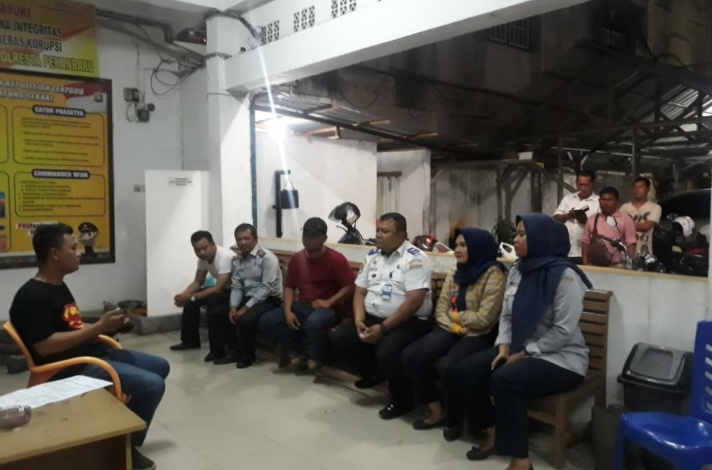 Pegawai Dishub Pekanbaru Diduga 