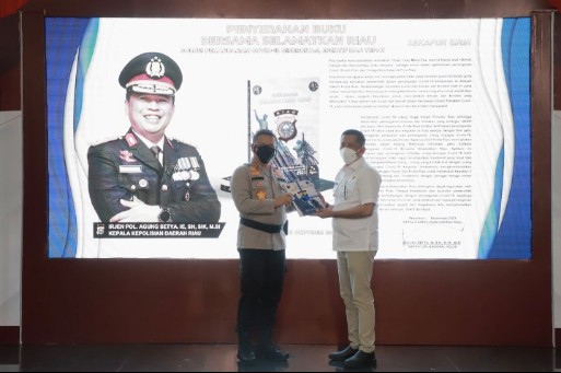 Kapolda Riau Lounching Aplikasi 