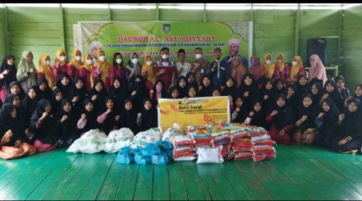 Bakti Sosial, Lapas Bagansiapiapi Kunjungi Ponpes Dan Panti Asuhan