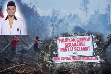 Dewan Pekanbaru dan Walhi Desak Pemerintah Segera Ambil Tindakan Nyata.