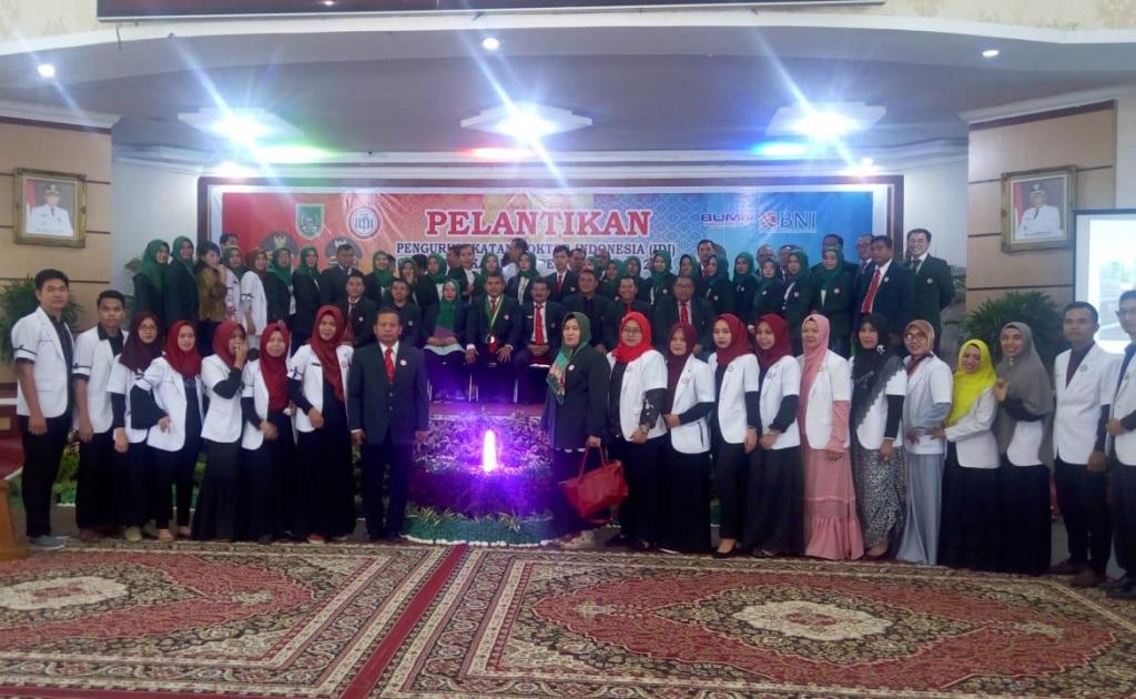 Masa Khidmat 2018-2021, dr Suratmin Kembali Pimpin IDI Rohil