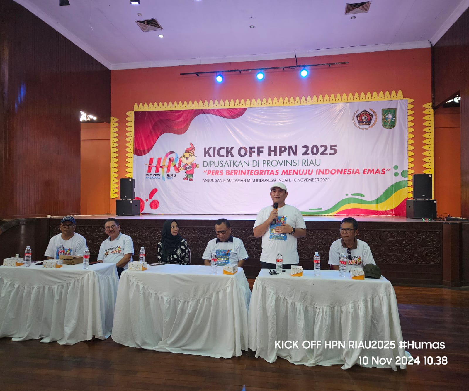 Intan Kartika Perkenalkan Wajah Baru TMII di Kick Off HPN 2025 Riau