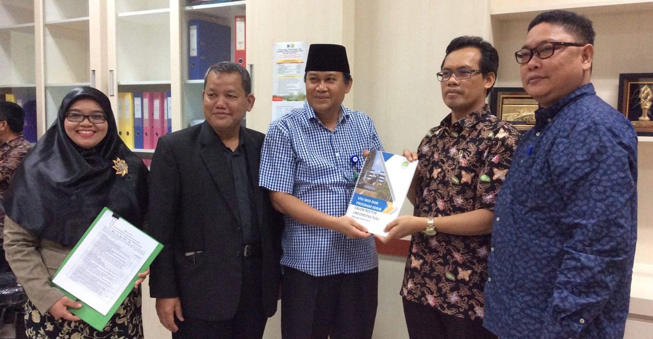 Prof Aras Mulyadi Pendaftar Ketiga Balon Rektor Unri 2018-2022