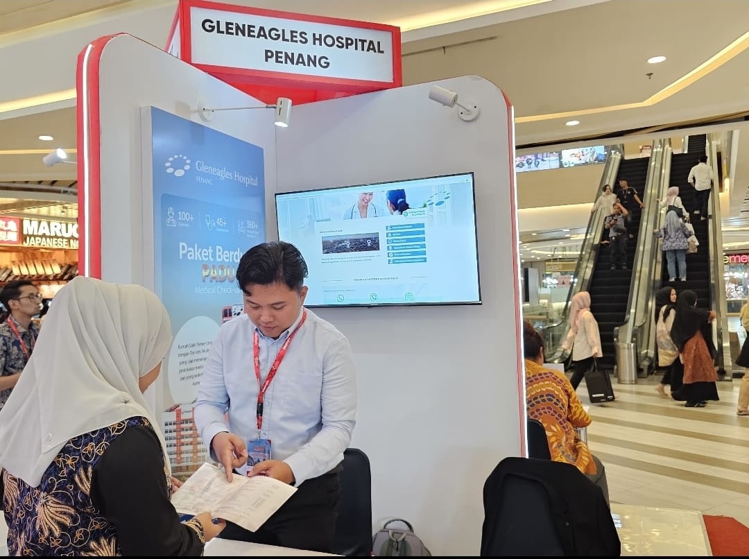 Punya Pusat Keuggulan Jantung, Tulang Hingga Kanker, RS Gleneagles Penang Tawarkan Paket Promo Medical Checkup di MHExpo Pekanbaru 2024