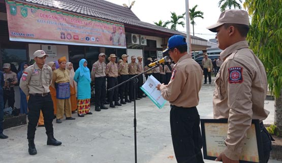 HUT Ke-14 Tagana, Kadinsos Inhil Harapkan Relawan Tagana Selalu Responsif 