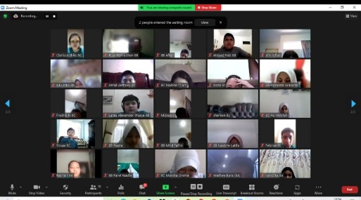 Puluhan Siswa SMP Global Andalan Belajar Tunjuk Ajar Melayu Riau