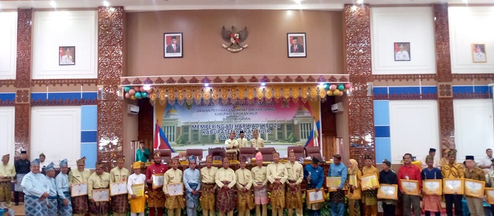 DPRD Gelar Paripurna HUT Rohil ke 24 Dengan Tema Rokan Hilir Harmonis Damai