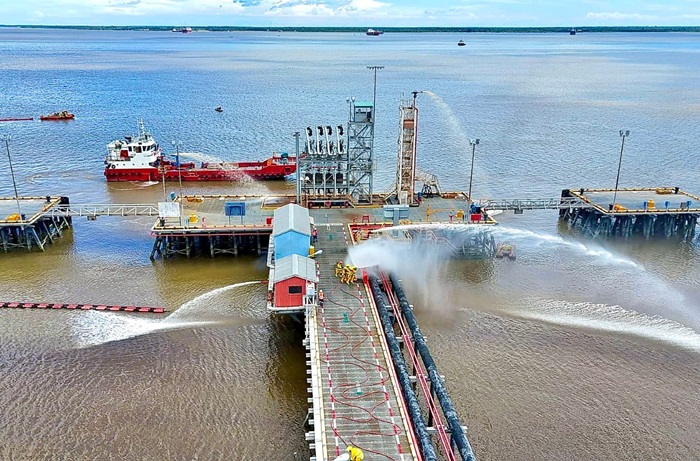 PHR Laksanakan Latihan Gabungan Atasi Kondisi Darurat di Pelabuhan Dumai