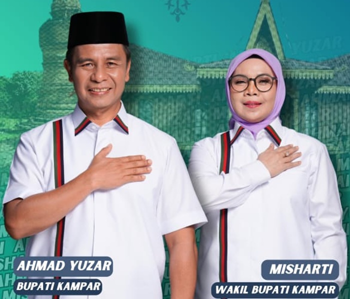 MK Tolak Gugatan PHPU Pilkada Kampar, Ahmad Yuzar-Misharti Akan Dilantik 20 Februari