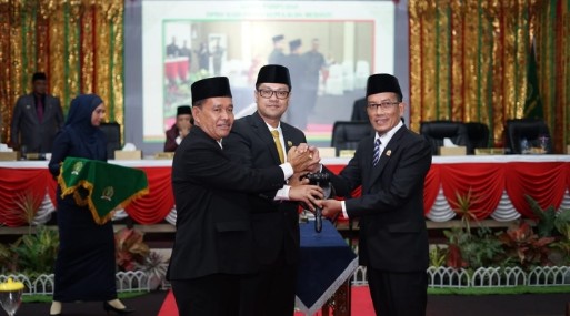 DPRD Meranti Gelar Paripurna PAW Ketua Sisa Masa Jabatan  Periode 2019-2024  