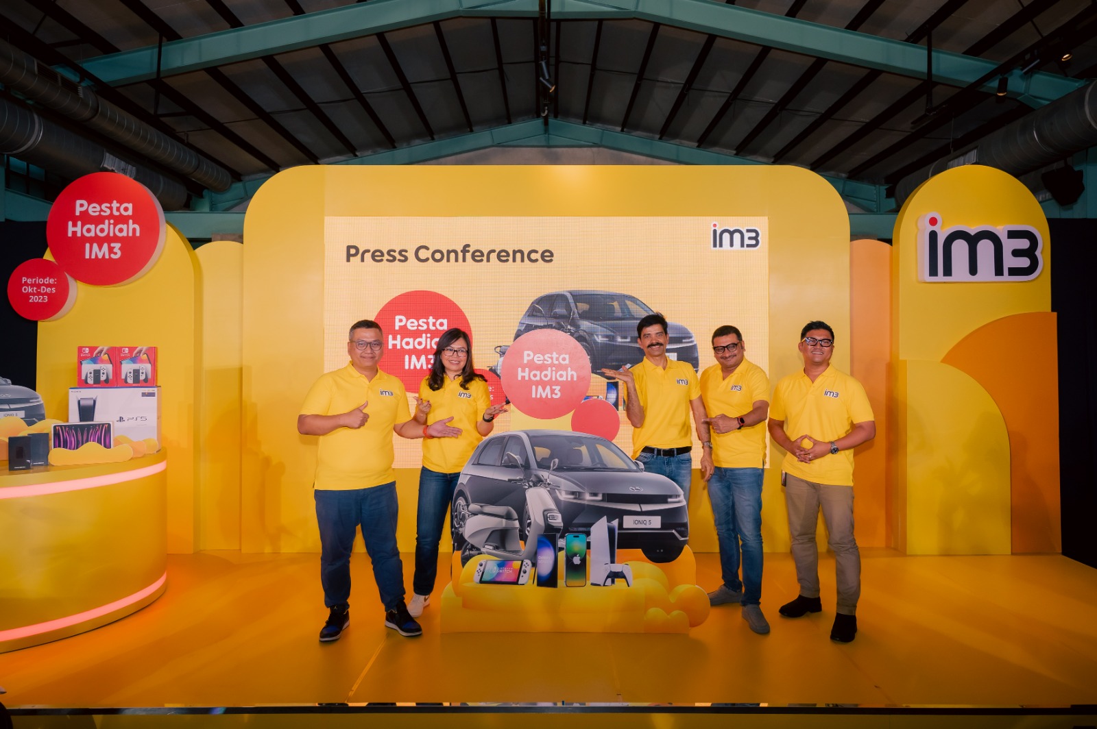 IM3 Gelar Program Pesta Hadiah IM3, Berikan Pelanggan Kesempatan Menangkan Mobil Listrik dan Ribuan 