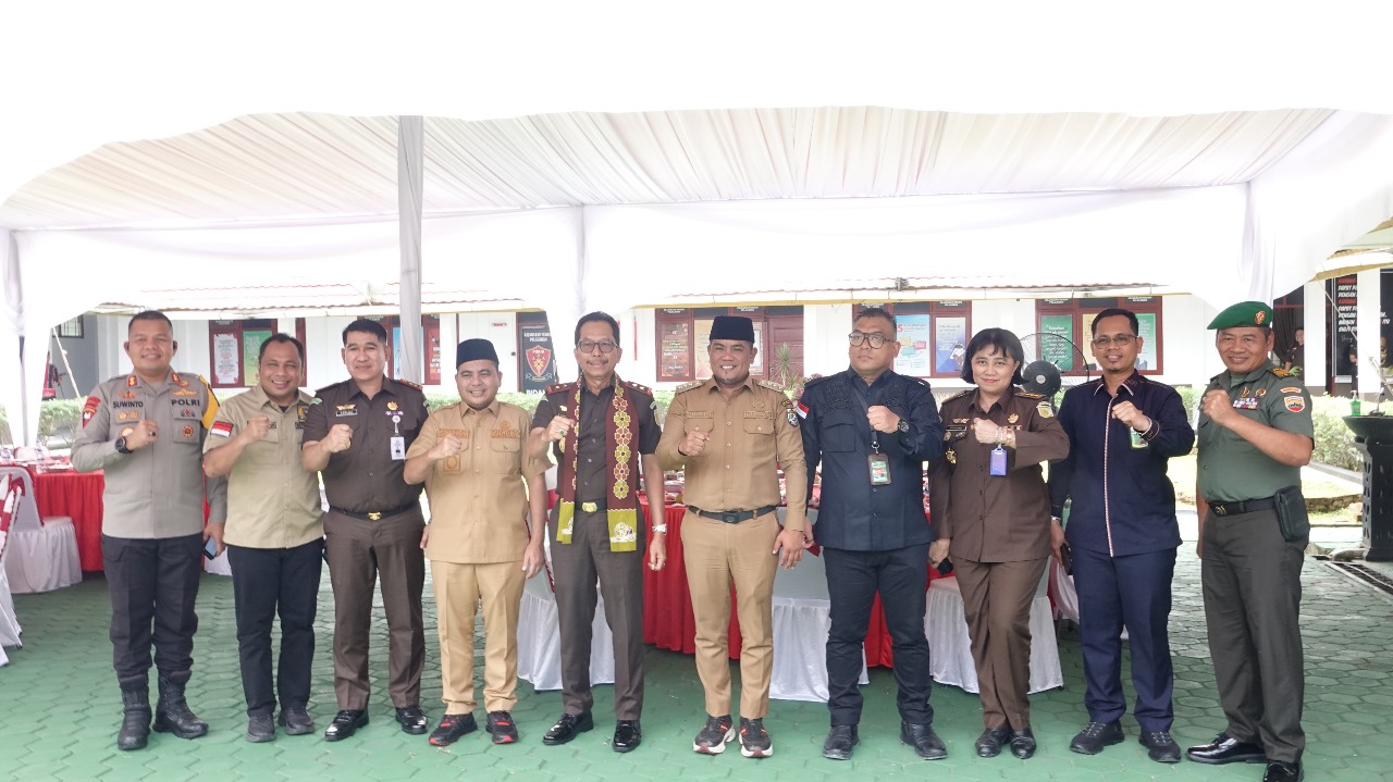 Kejati Beserta IAD Riau Kunjungan Kerja ke Kejari Pelalawan