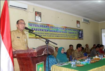  Tiga Sektor Usulan Prioritas Pembangunan Kecamatan Batang Gansal
