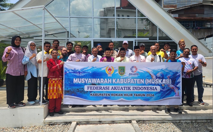 Muscab, Muhammad Fauzi Terpilih Aklamasi Ketua Cabor Renang Rohil