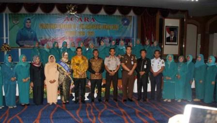 Bupati Lantik Pengurus TP PKK dan Bunda PAUD Rohul