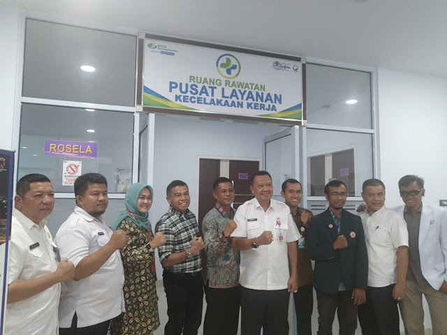 Resmikan Pusat Layanan Kecelakaan Kerja, Pemprov Apresiasi Inisiatif RS Syafira