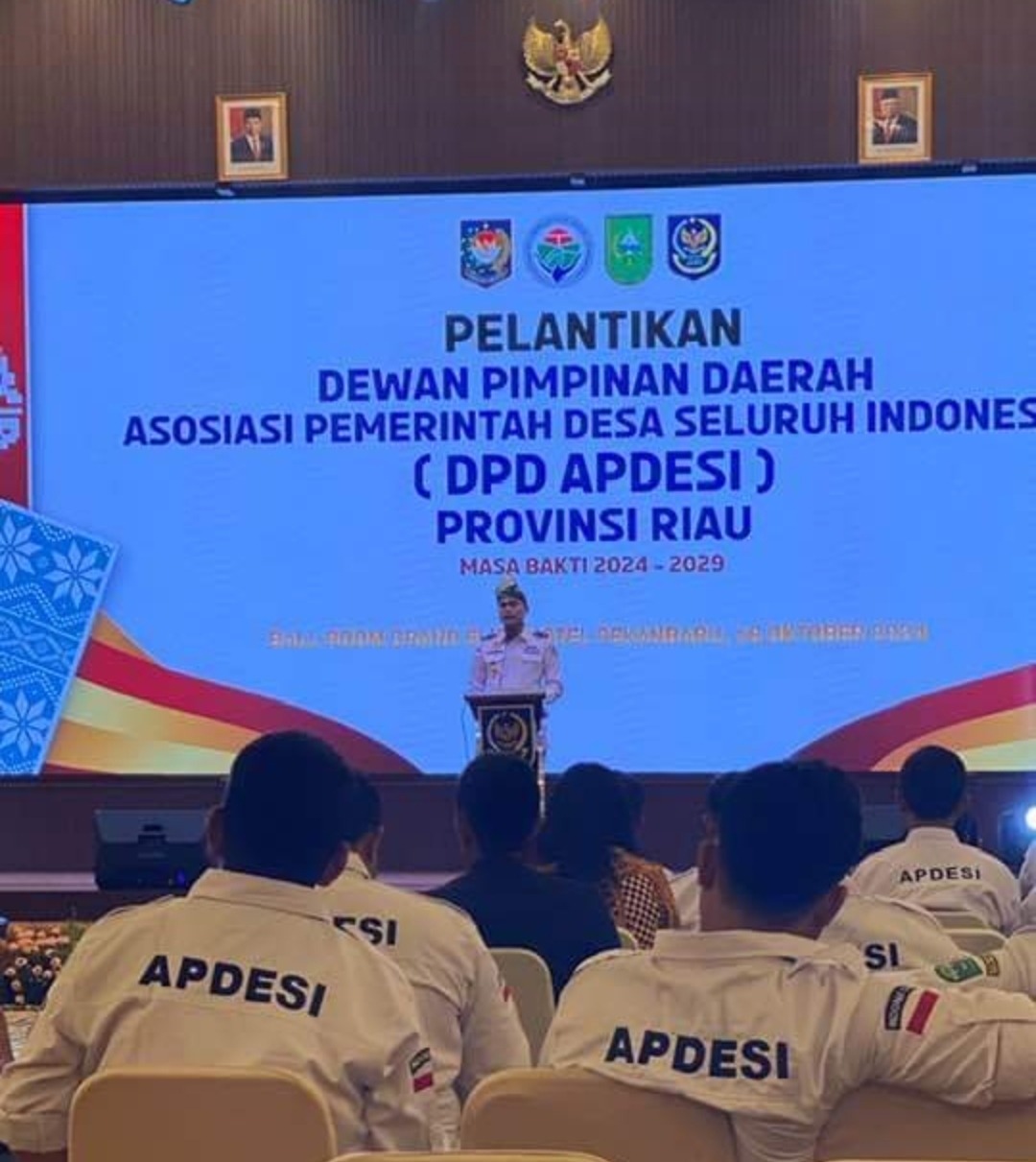 Tak Ada Dualisme, Pengurus Apdesi Riau Periode 2024-2029 Resmi Dilantik