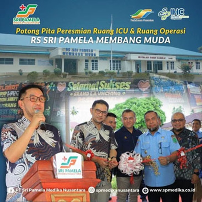 PT SPMN Resmikan Pemakaian Ruang Operasi dan Ruang ICU RS Sri Pamela Membang Muda