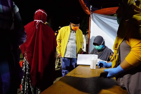 Tinjau Pos Pam & Posko Penanganan Covid-19, Gubernur Rohidin Tekankan 3 Poin Penting