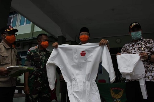 Pemprov Bengkulu Terima 2000 set APD Bantuan Dari Mabes TNI 