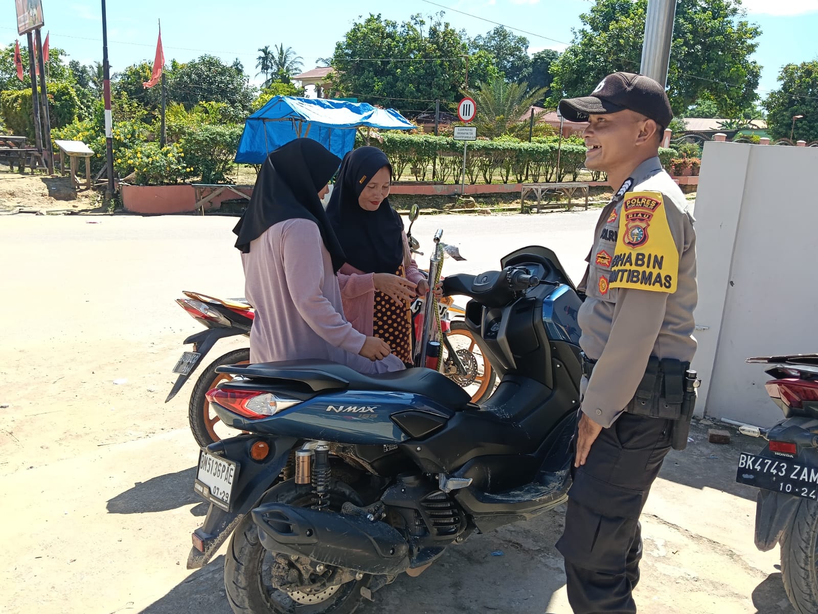 Polsek Simpang Kanan Gelar Patroli Antisipasi Gangguan Kamtibmas dan Tindak Pidana C3