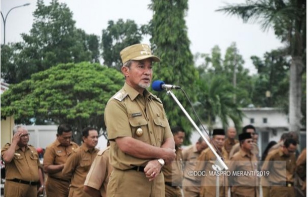  Peringatan Keras, Wabup Meranti Sebut Akan Proses Pegawai Tak Ikut Upacara Senin