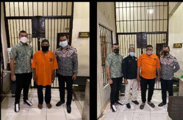 Polres Pelalawan Tahan  Tersangka Kasus Suap Pengurusan SKGR di Desa Sering   