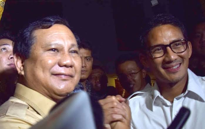 Balada Pilpres Masih Penuh sara,  Pasangan Prabowo-Sandi Putus Kamus
