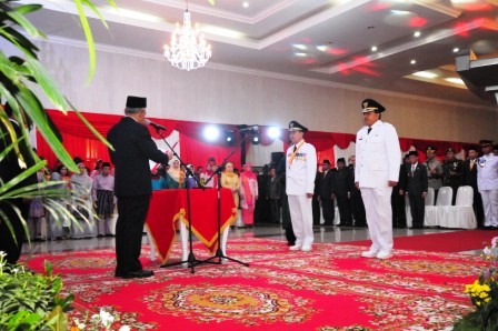 Resmi Jabat Bupati Periode Kedua, Syamsuar Sebut Prioritaskan Pembangunan Ekonomi dan Infrastruktur