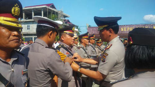 Lima Perwira Polres Meranti di Ganti, Antoni L Gaol Jadi Kabag Ops
