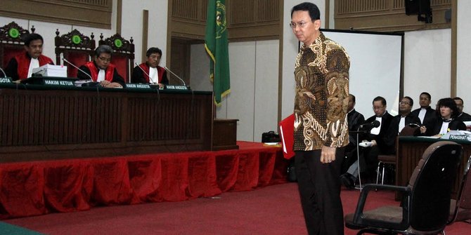  Jaksa Hadirkan Saksi Tanpa Koordinasi, Hakim Tunda Sidang Ahok 