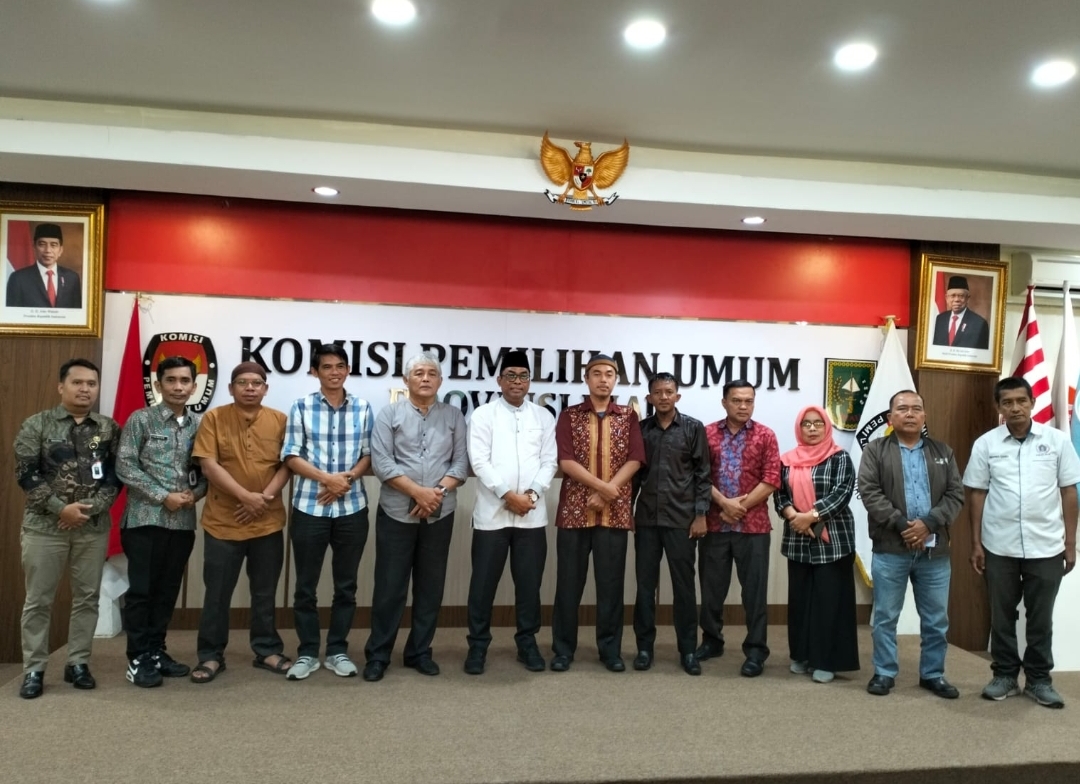 Jalin Sinergitas, Mappilu-PWI Riau Audiensi ke KPU Riau