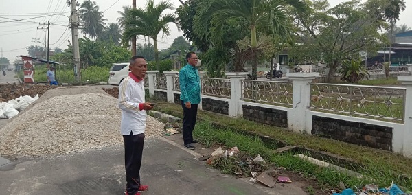 Pemkab Rohil Revitalisasi Seluruh Gorong-Gorong Dalam Kota  Antisipasi Banjir