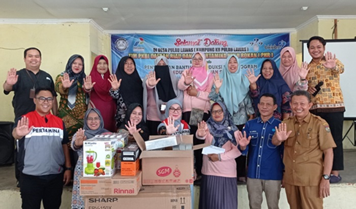 PHR Salurkan Alat Produksi Makanan Tambahan Bagi Masyarakat Riau Upaya Mencegah Stanting