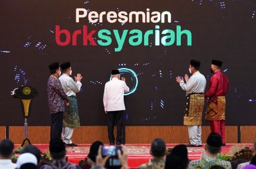 Bank Riau Kepri Jadi BRK Syariah, Ini Tiga Poin Arahan Wapres RI